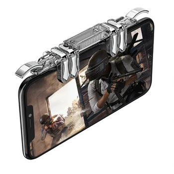  Metalo Išmanųjį Telefoną, Mobiliųjų Žaidimų Sukelti Mobiliųjų Gamepad Gaisro Tikslas Mygtuką Valdiklis Įjungia