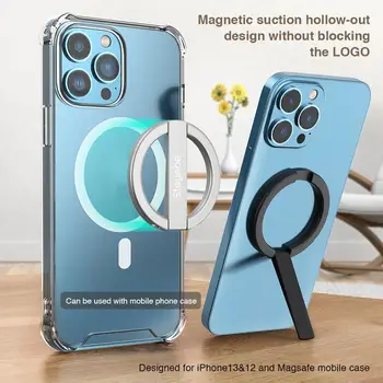 Magnetinio Mobilųjį Telefoną Žiedo Laikiklis Suderinami su Išmaniųjų Telefonų Serijos Nuimamas Žiedas su šlapia Danga Atramą Stander Su Magnetinių Lapas