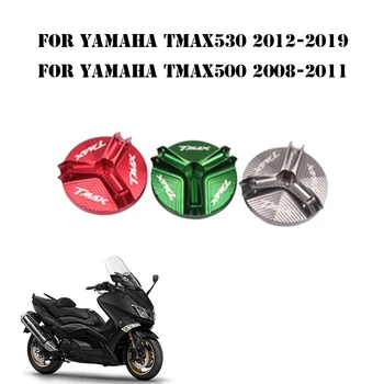 Už Yamaha TMAX530 TMAX500 TMAX-530 TMAX-500 Motociklo Priedai Pakeitimo CNC Tepalo Filtro Taurės Variklio Kištuko Dangtelį