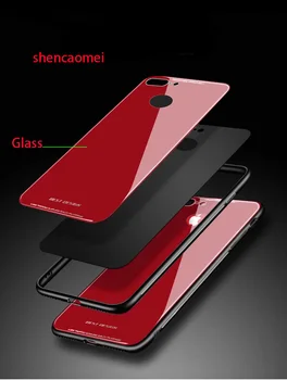 Grūdintas Stiklas Case Cover for iPhone 6s 7 7plus 8 8plus X