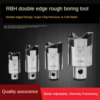 Aukšto tikslumo RBH Twin tiek RBH19-25 25-33 32-42 40-55 52-70 Twin-tiek Šiurkštus Gręžimo Galvos naudojami gilių skylių gręžimo įrankis Nauja