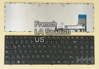 MUMS prancūzijos LA ispanijos Klaviatūra Lenovo Ideapad 100-15IBY B50-10 5N20J30744 LCM15B76LA-686 PK131ER2A15 SN20K65110 5N20J30728