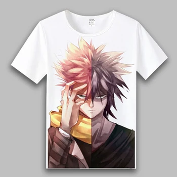 Naujas ID:ĮSIVERŽĖ Sakaido cosplay t-shirt Anime vyrų marškinėliai vasaros poliesteris Tees Viršūnės