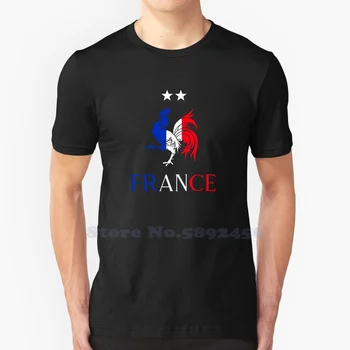 Prancūzija Prancūzijos Aukštos Kokybės Marškinėliai