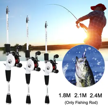 SuperHard Reguliuojamas Mini Nešiojamieji Ultralengvuoju Žvejybos Reikmenys Stream Vertus Polių Teleskopine Meškere