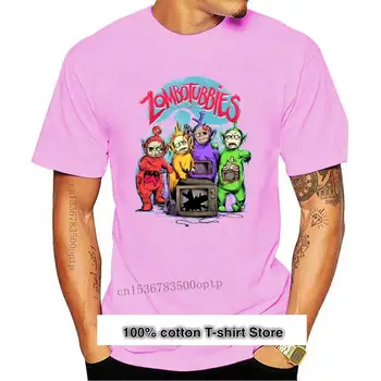 Naujas Vyrų Marškinėliai Zombotubbies Teletubbie Moterys T-Shirt