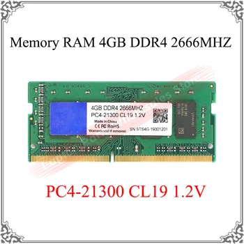 Laptop Memory RAM 4 GB DDR4 2666MHZ PC4-21300 CL19 1.2 V STS4G-19301201 ddr 4GB Atminties Plokštė