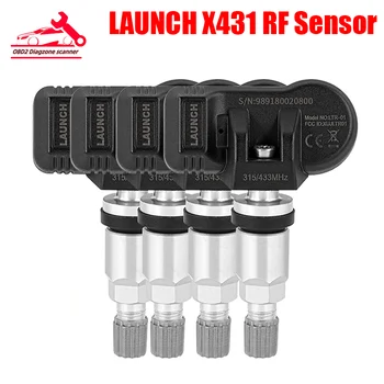 LAUNCH X431 PSSS RF-Sensor 2 in 1 315MHz/433MHz Nuskaitymo Padangų Remonto Įrankiai, Padangų Slėgio Jutikliai, Testeris Programavimo Stebėti