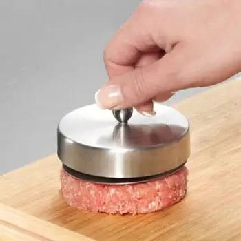 Puikus Ilgalaikis, Ne Klijuoti Nerūdijančio Plieno Hamburger Maker Pelėsių Virtuvės Įdaryti Mėsainiai Pelėsių Hamburger Paspauskite