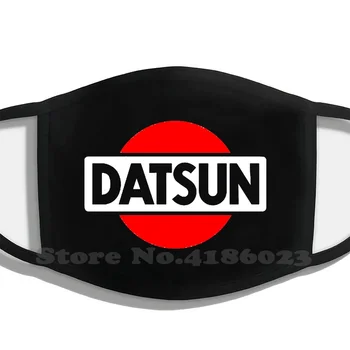 Datsoon Senas Logotipas Juokingas Cool Medvilnės Kaukė Datsun Senų Automobilių Horizontai Drift Logotipas