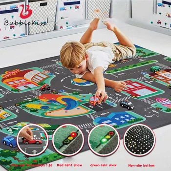 LED lengvesni jojimo kilimas vaikų žaidimo kilimas vaikų laipiojimo dėlionės geriausia pardavimo mados kilimėliai, automobilių gimtadienio dovanos
