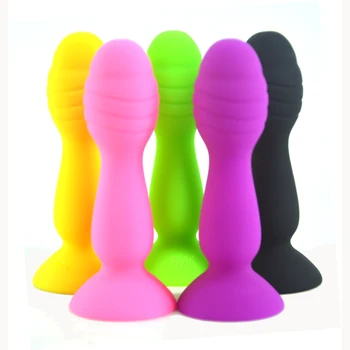 FAAK Mini silikono analinis kaištis siurbtukas mažos suaugusiųjų skatinimas užpakalis žaislas dildo maža unisex masturbuotis, moterų, vyrų erotinių produktų
