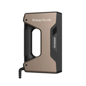 Šviečia 3d EinScan PRO HD kišeninis nešiojamas Darbalaukio Pramonės 3D Skeneris su pasirenkama spalva, tekstūra kameros ar Ratas
